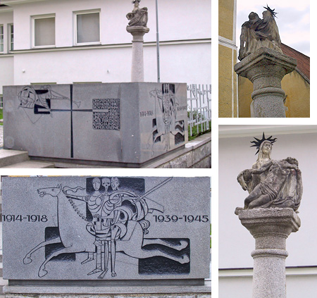 Kriegerdenkmal und Pieta