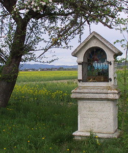 Die Stumpfl Kapelle in der Ortschaft Ach 